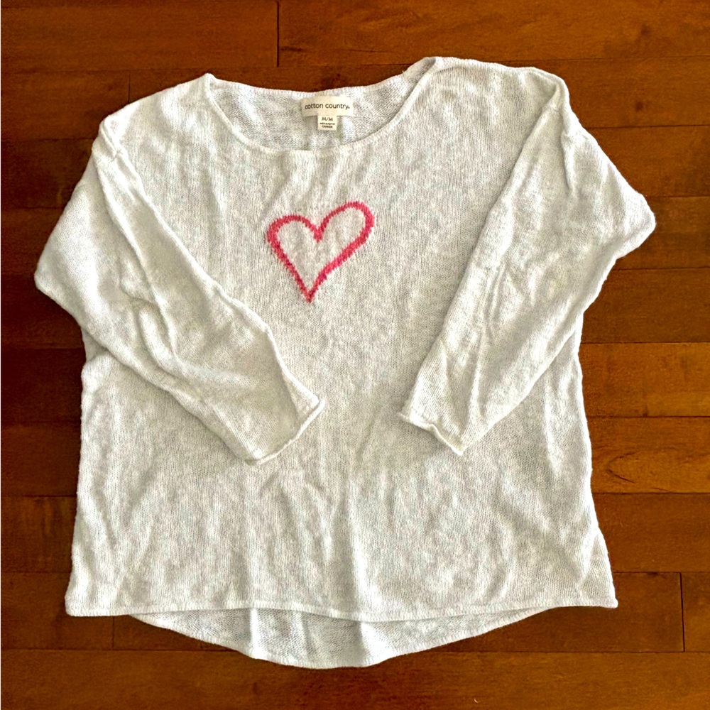 Cotton Country light weight sweater